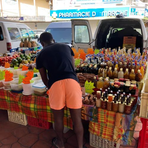 Marché local de la Rotonde