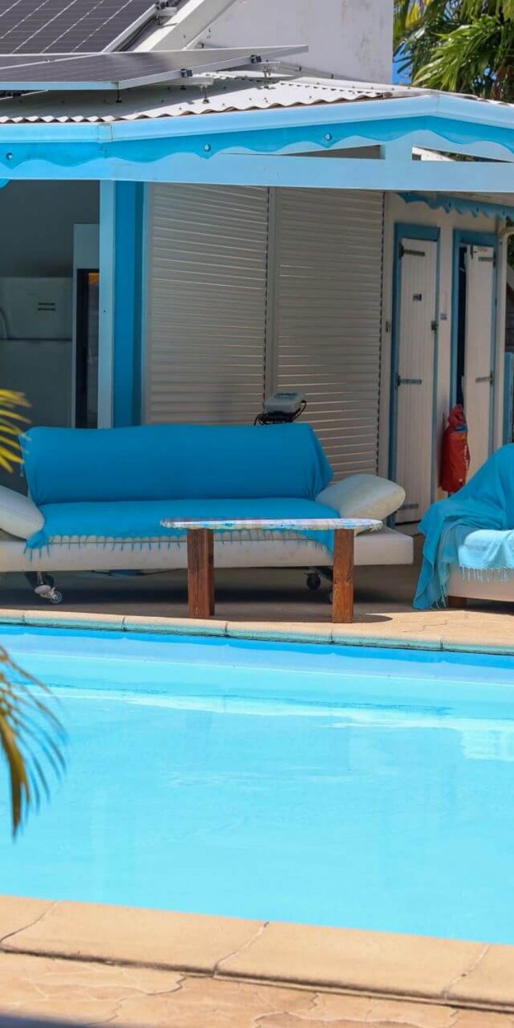 Parties communes Gite Ty Koko Guadeloupe Saint-François