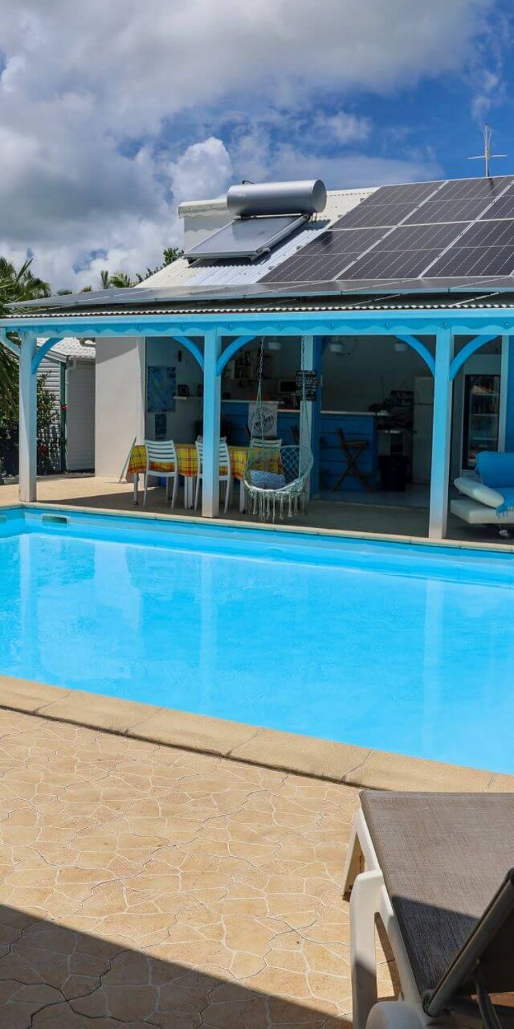 Parties communes Gite Ty Koko Guadeloupe Saint-François